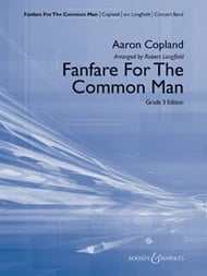 Fanfare for the Common Man Concert Band sheet music cover Thumbnail